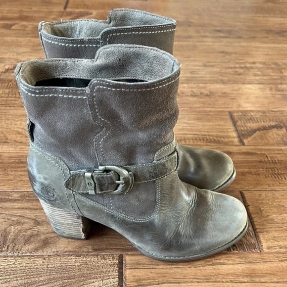 Timberland Earthkeepers Rudston Waterproof Suede Leather Ankle Boots Booties 9 - Picture 7 of 16
